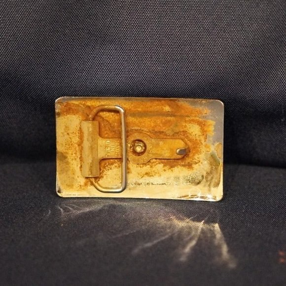 Old Chambers Belt Co. Made In the USA‎ Metal Belt Buckle - Picture 3 of 4